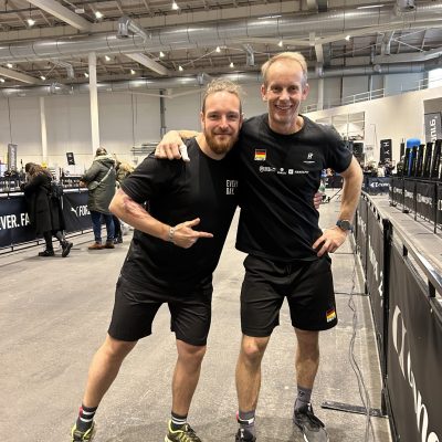 Marco und Chris beim HYROX in Hamburg